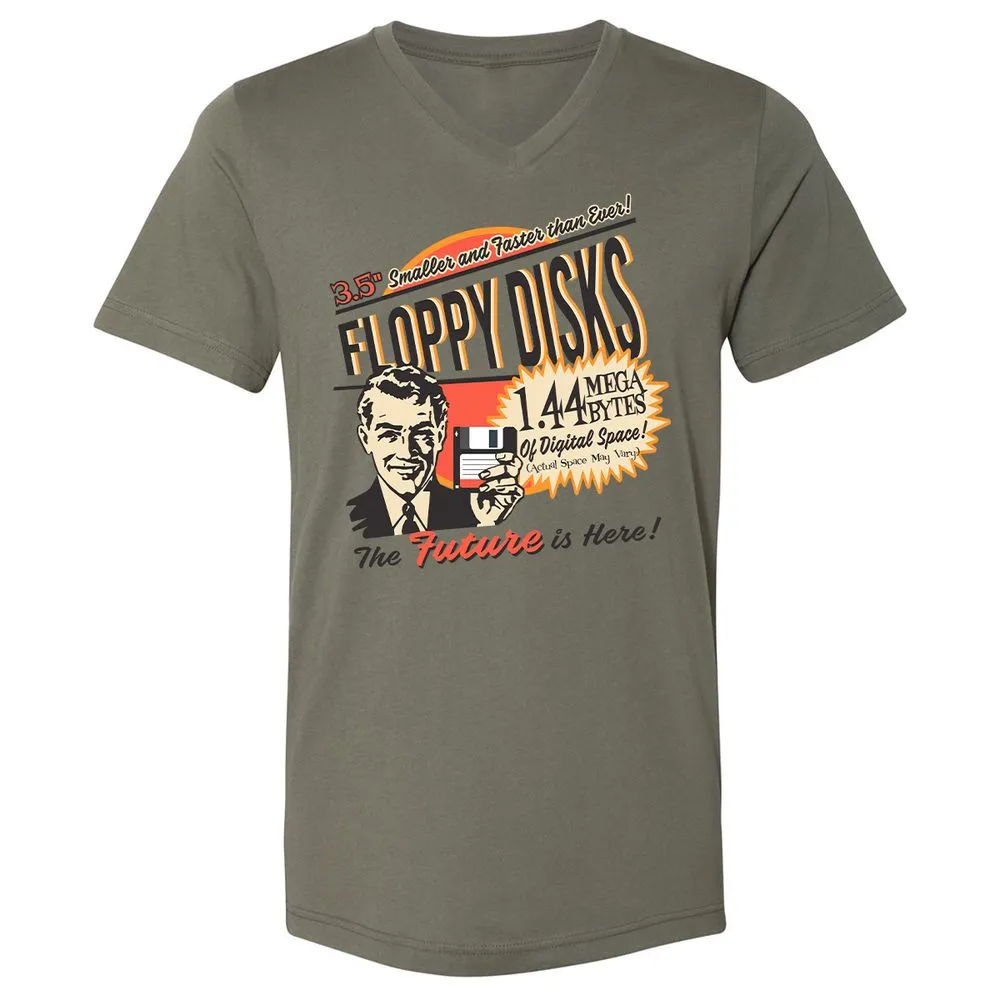 Floppy Disk Retro - Military Green - 10