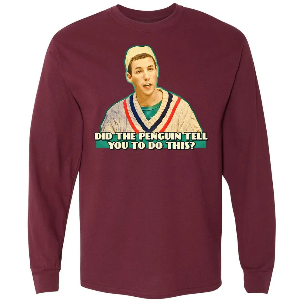 Long Sleeve T-Shirt - DR8JRVD8 - Maroon - 11