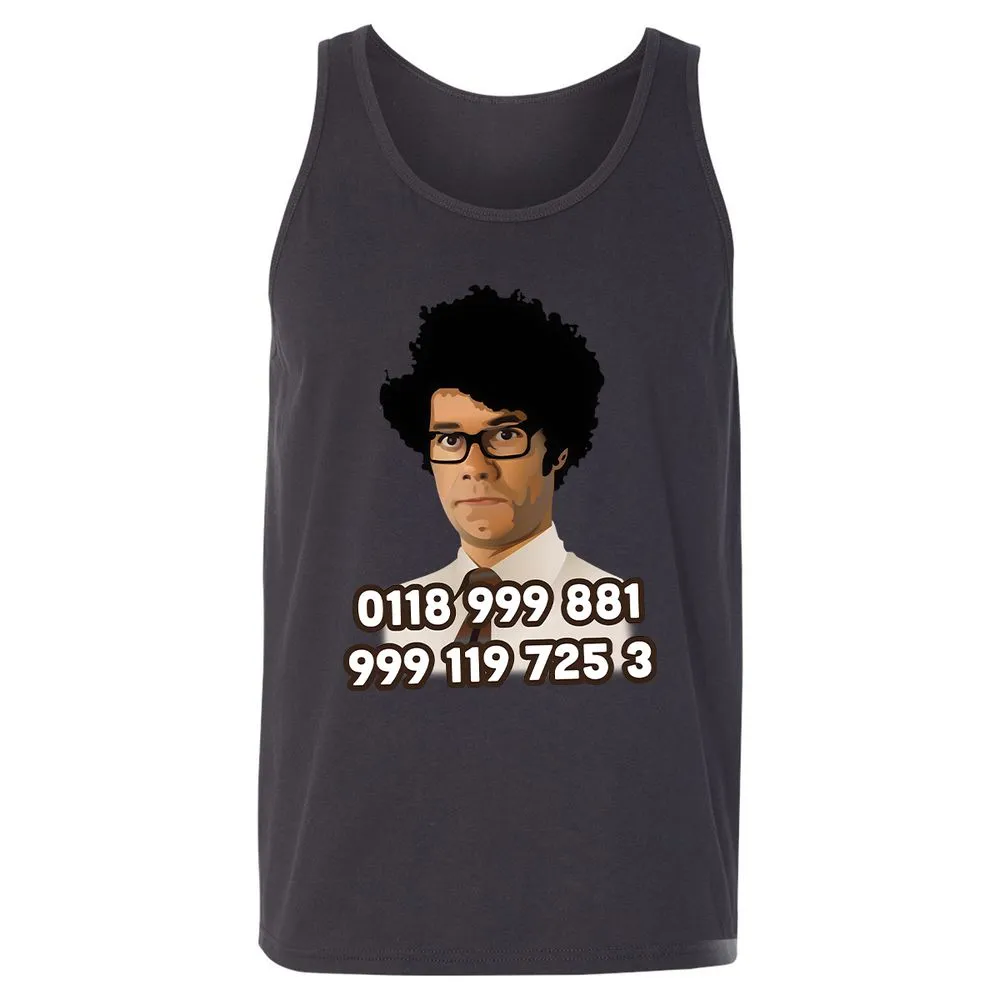 Unisex Jersey Tank - MD8GVSQL - Dark Grey - 7