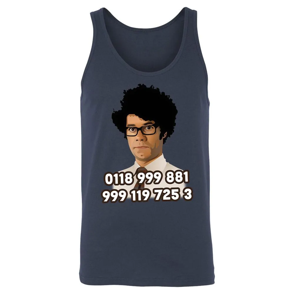 Unisex Jersey Tank - MD8GVSQL - Navy - 8