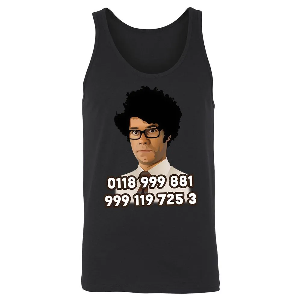 Unisex Jersey Tank - MD8GVSQL - Black - 14
