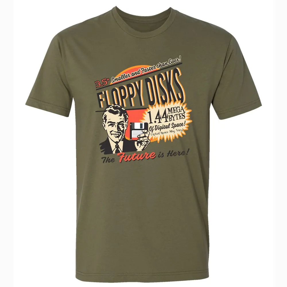 Floppy Disk Retro - Military Green - 5