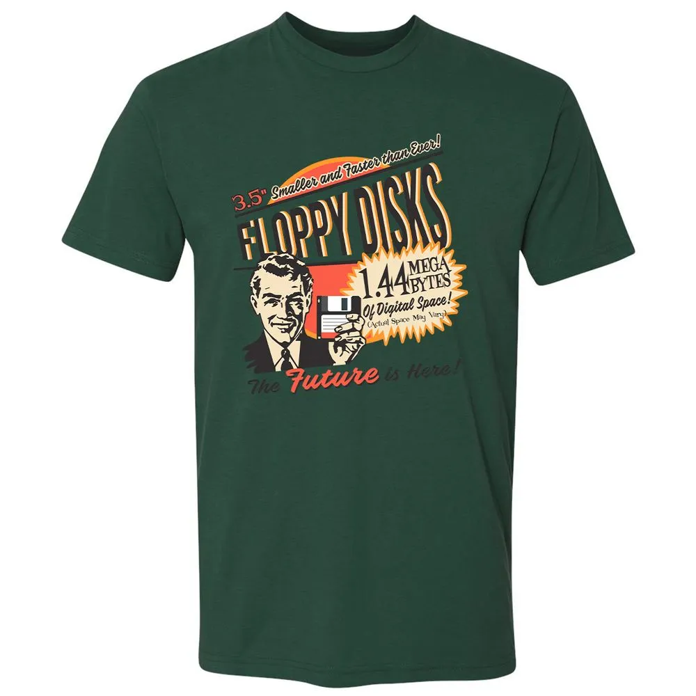 Floppy Disk Retro - Forest Green - 13