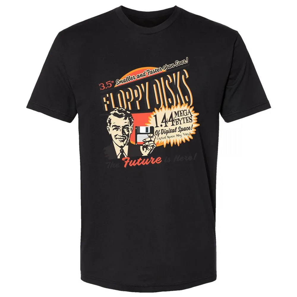 Floppy Disk Retro - Black - 16