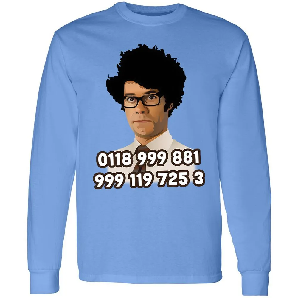 Long Sleeve T-Shirt - 28Q69ZH8 - Carolina Blue - 2