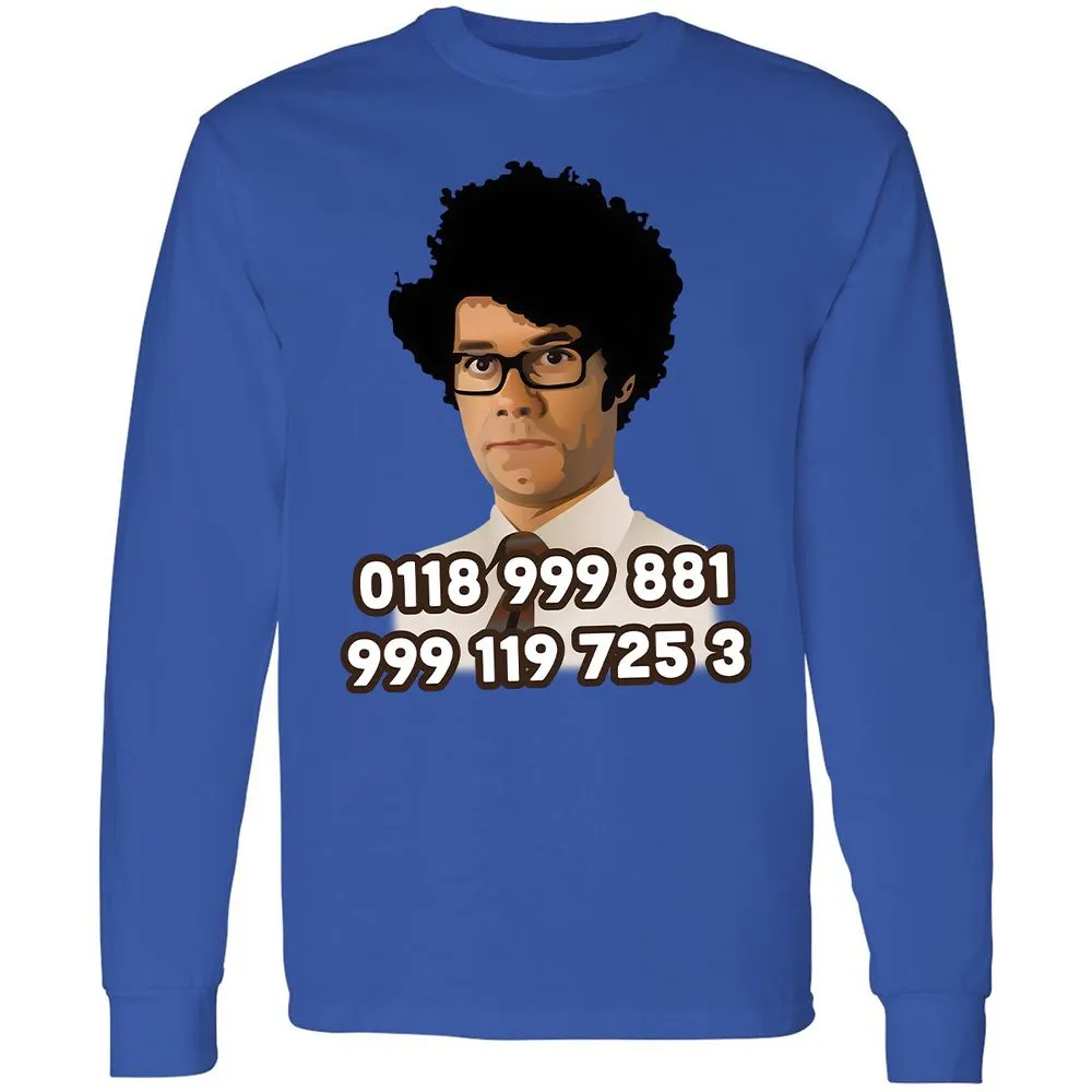 Long Sleeve T-Shirt - 28Q69ZH8 - Royal - 4