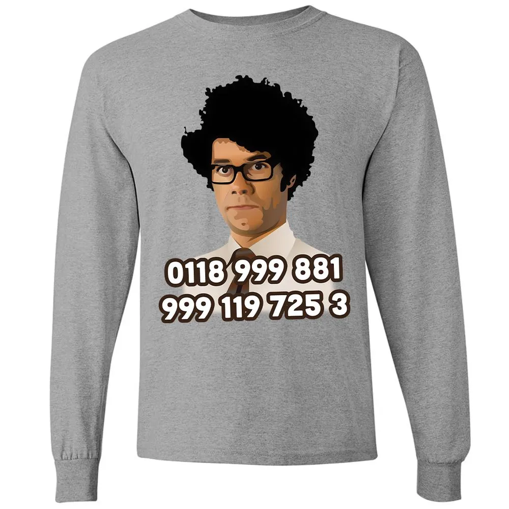 Long Sleeve T-Shirt - 28Q69ZH8 - Graphite Heather - 6