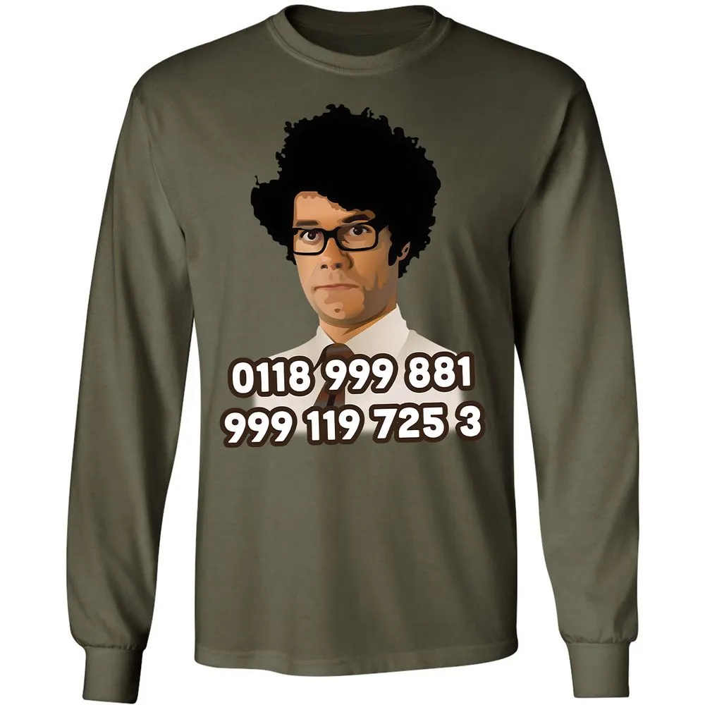 Long Sleeve T-Shirt - 28Q69ZH8 - Military Green - 7
