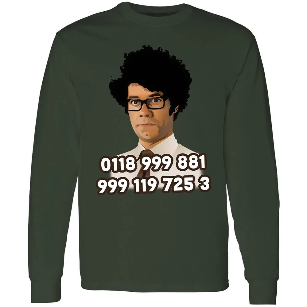 Long Sleeve T-Shirt - 28Q69ZH8 - Forest Green - 8