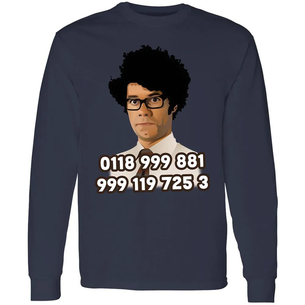 Long Sleeve T-Shirt - 28Q69ZH8 - Navy - 12