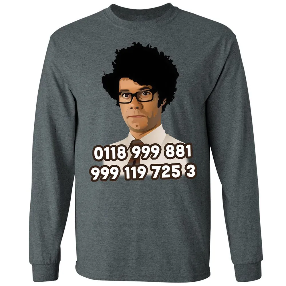 Long Sleeve T-Shirt - 28Q69ZH8 - Dark Heather - 15