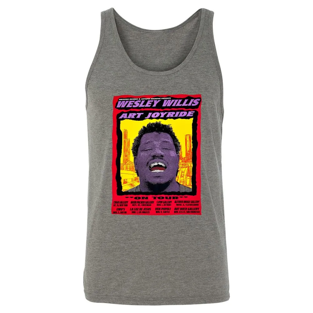 WESLEY WILLIS - ART JOYRIDE - Grey Triblend - 2