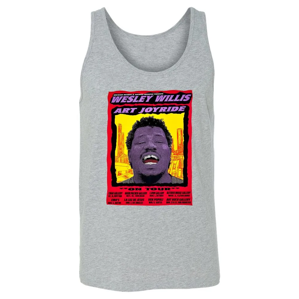 WESLEY WILLIS - ART JOYRIDE - Athletic Heather - 4