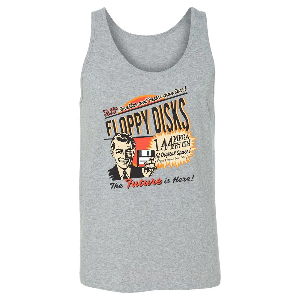 Floppy Disk Retro - Athletic Heather - 4