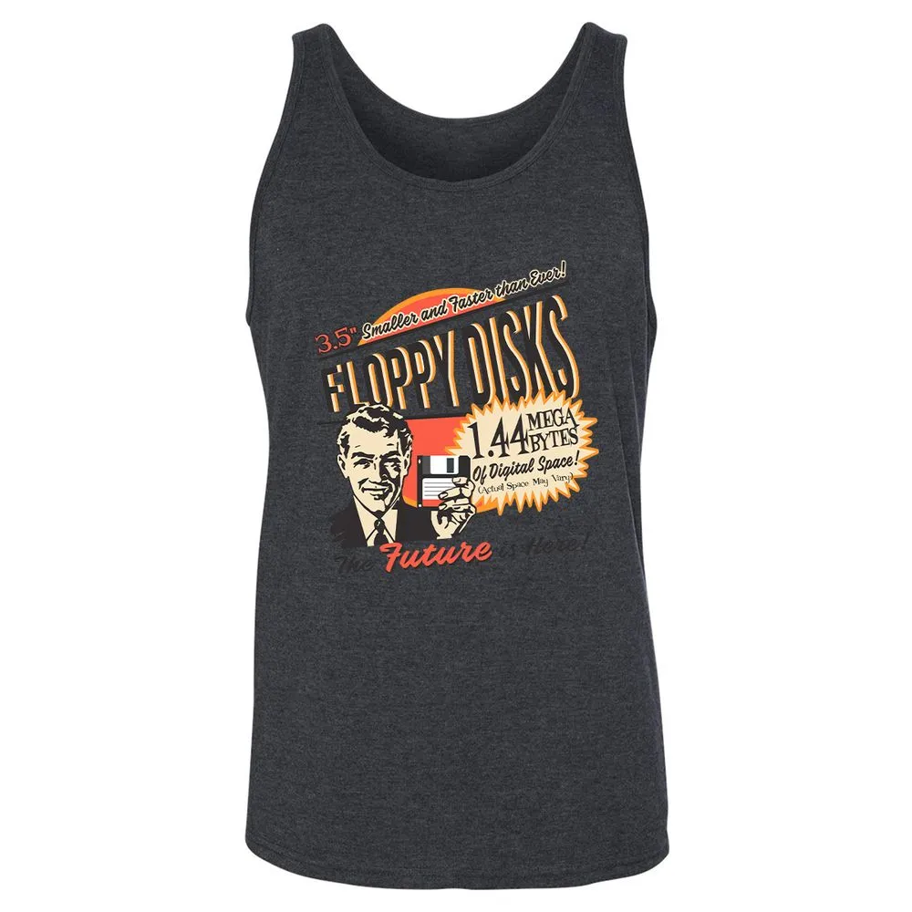 Floppy Disk Retro - Dark Grey Heather - 6