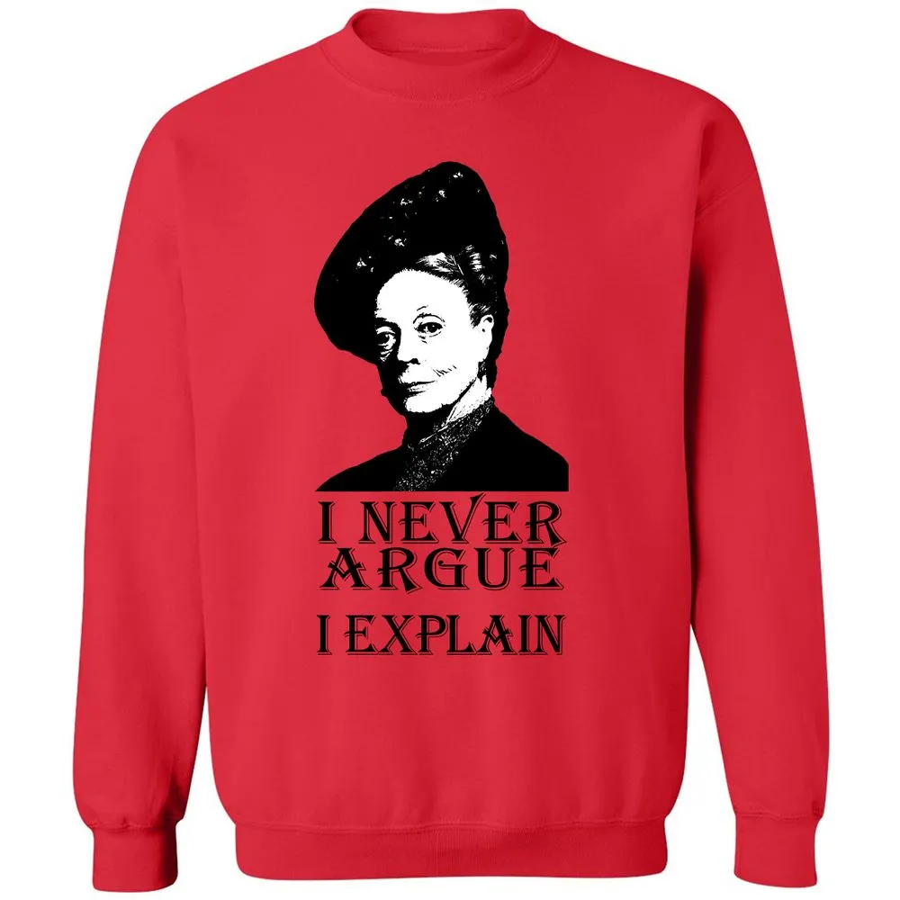 I never argue - Red - 5