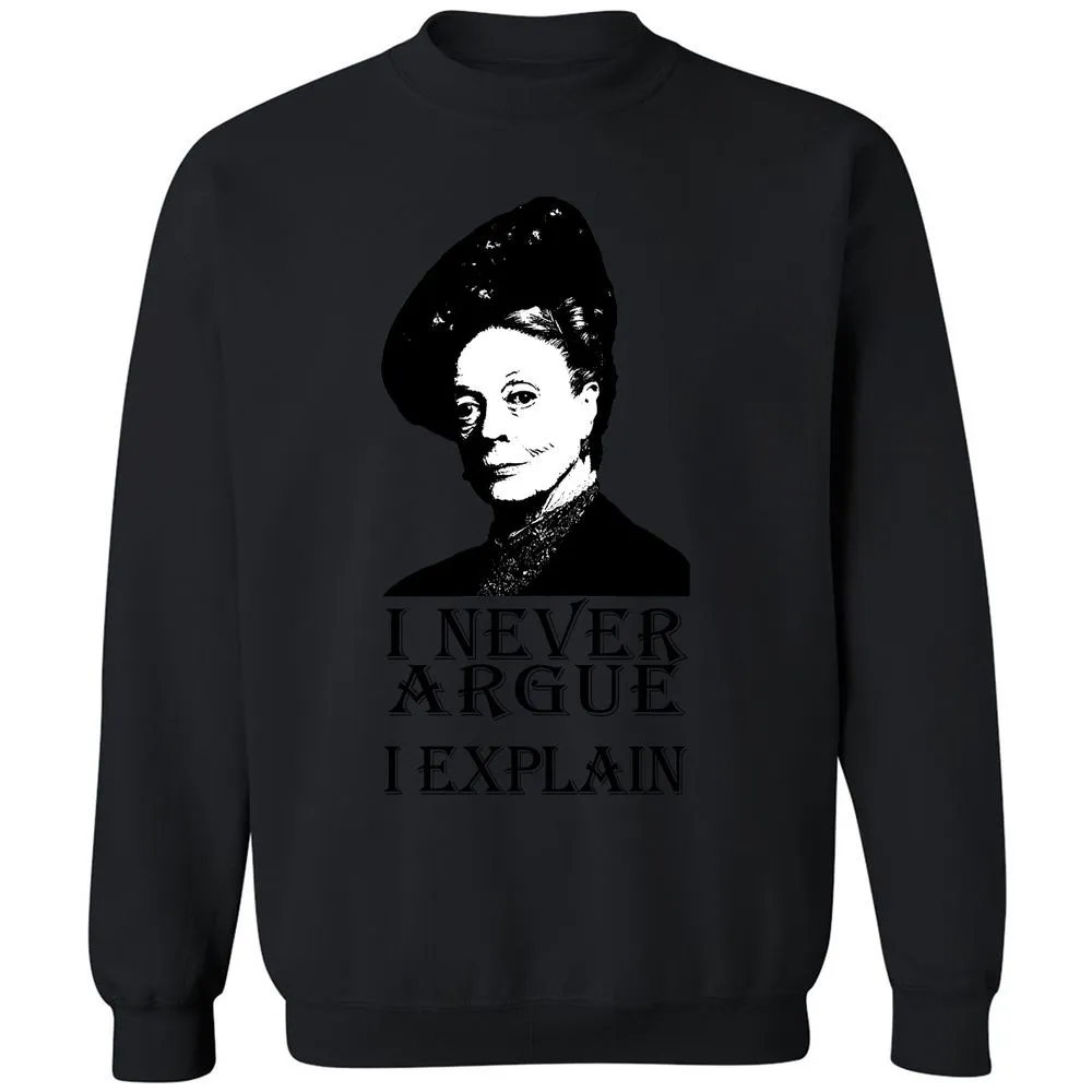 I never argue - Black - 12