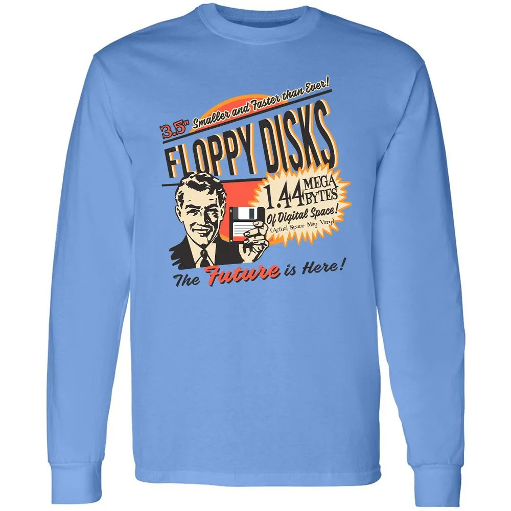 Floppy Disk Retro - Carolina Blue - 2