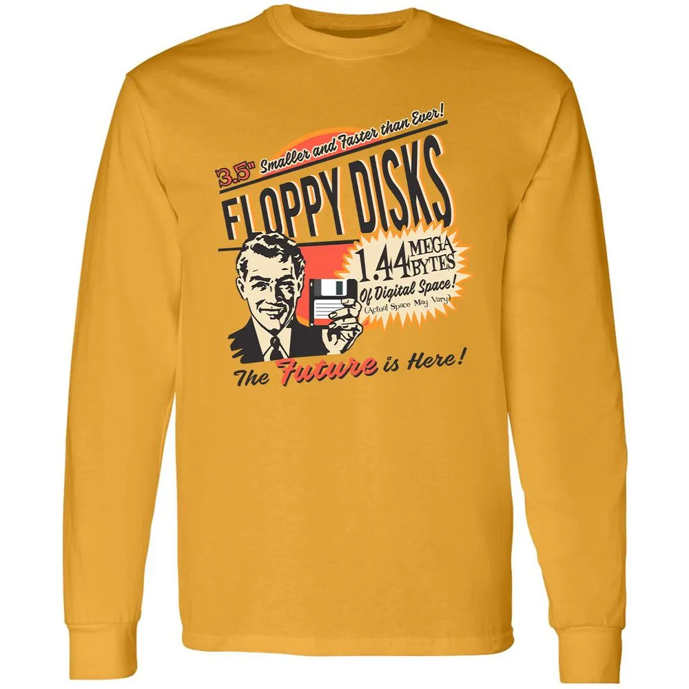 Floppy Disk Retro - Gold - 9