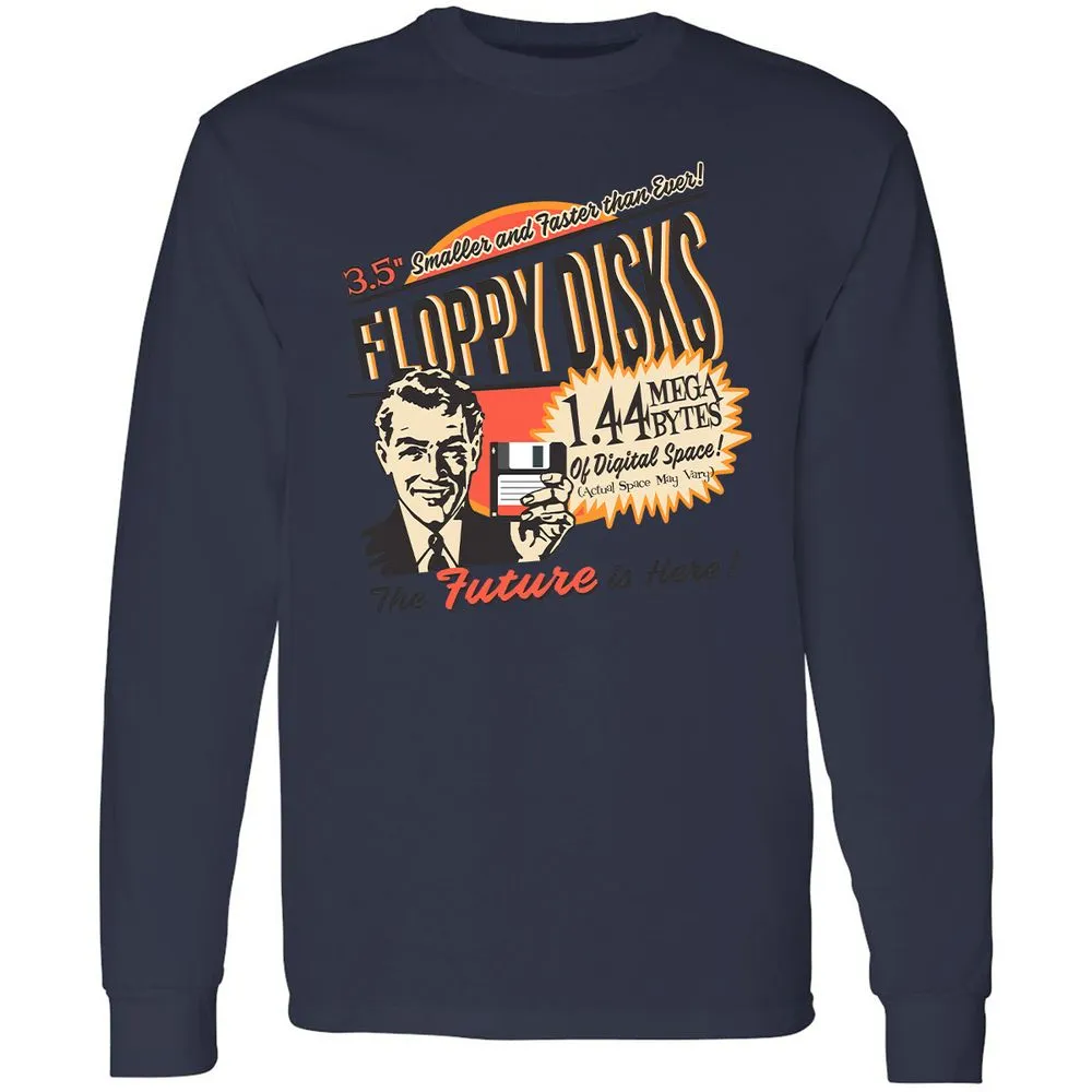 Floppy Disk Retro - Navy - 12