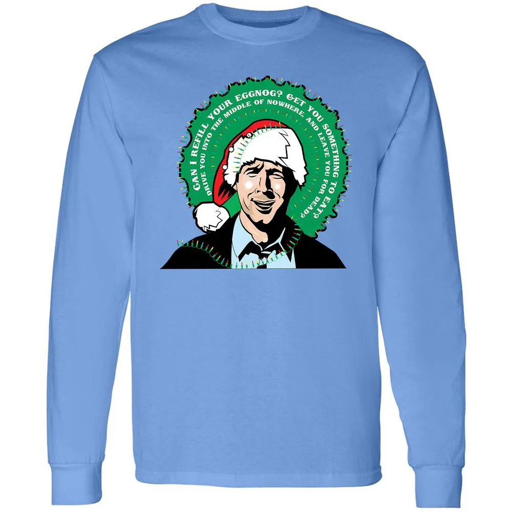 Long Sleeve T-Shirt - 4KCGA5FN - Carolina Blue - 2