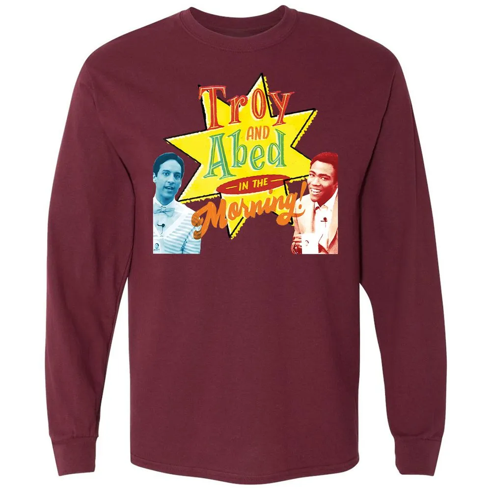 Long Sleeve T-Shirt - BKQASBNS - Maroon - 11