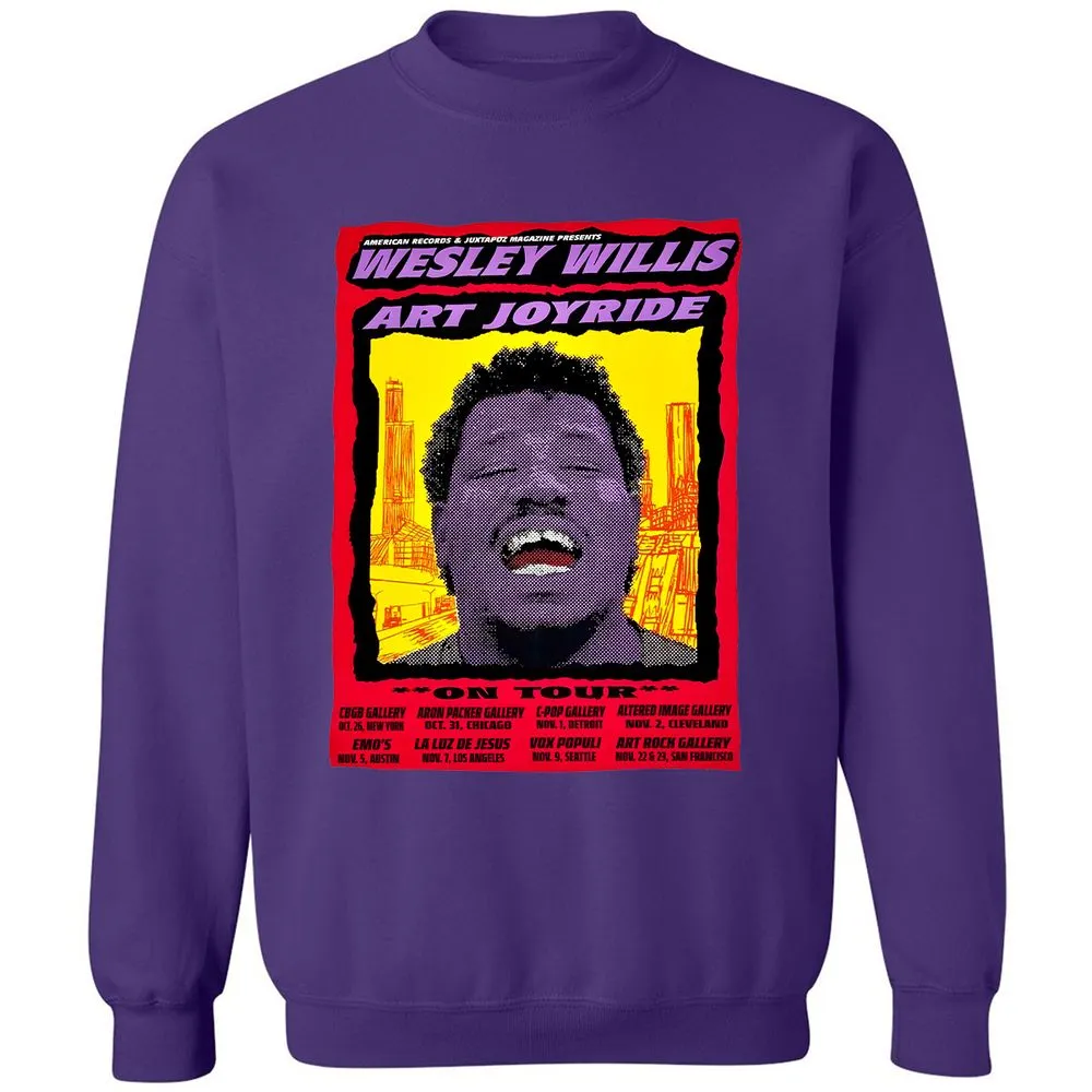 WESLEY WILLIS - ART JOYRIDE - Purple - 6
