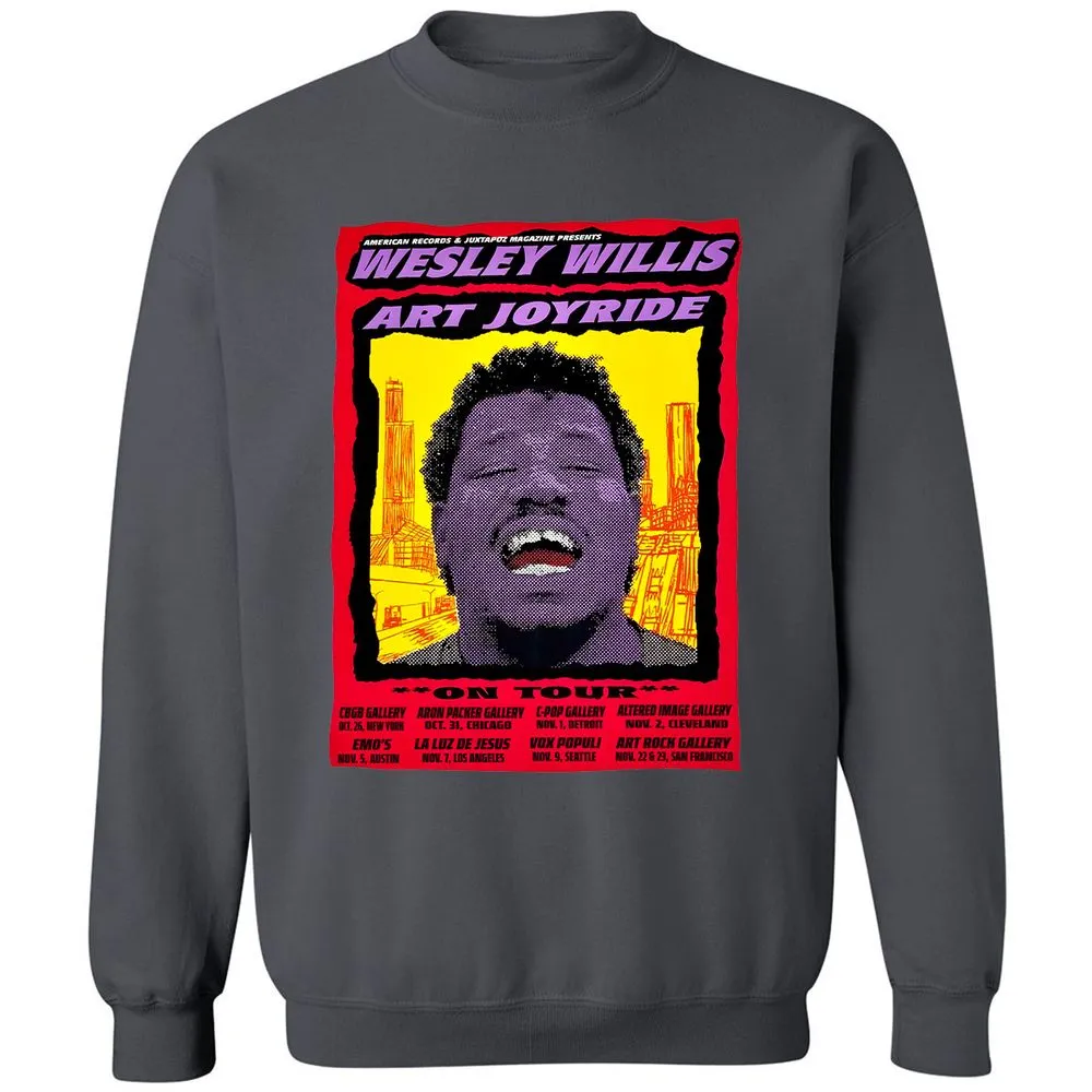 WESLEY WILLIS - ART JOYRIDE - Charcoal - 7
