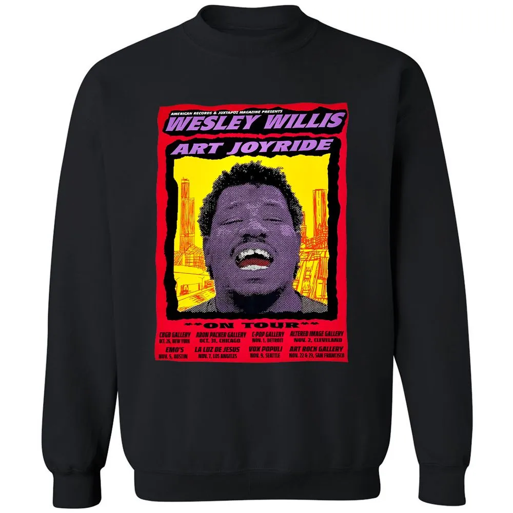 WESLEY WILLIS - ART JOYRIDE - Black - 12