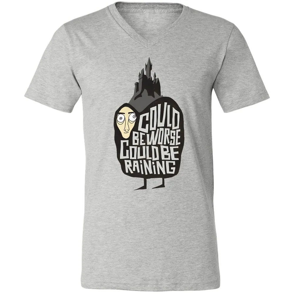 Unisex V-Neck T-Shirt - RCLJ9FN7 - Athletic Heather - 7