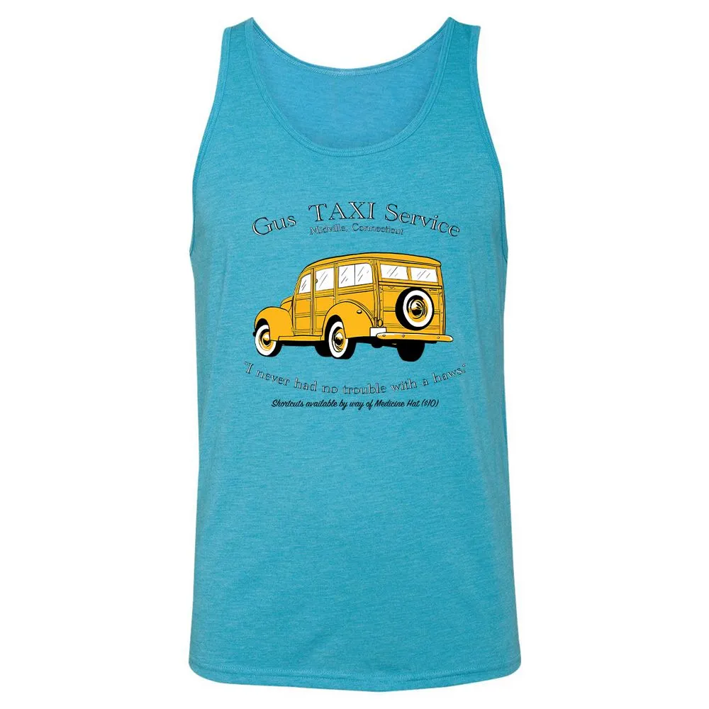Unisex Jersey Tank - TJMGKZDT - Aqua Triblend - 3