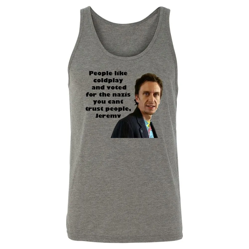 Unisex Jersey Tank - HTZJBBFK - Grey Triblend - 2
