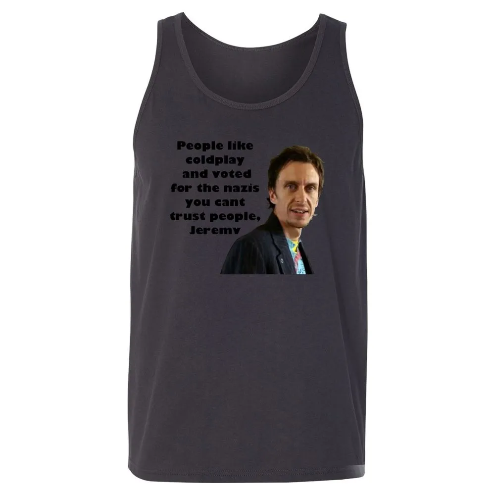 Unisex Jersey Tank - HTZJBBFK - Dark Grey - 7