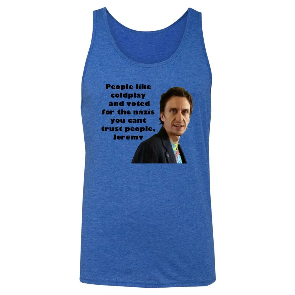 Unisex Jersey Tank - HTZJBBFK - True Royal Triblend - 12