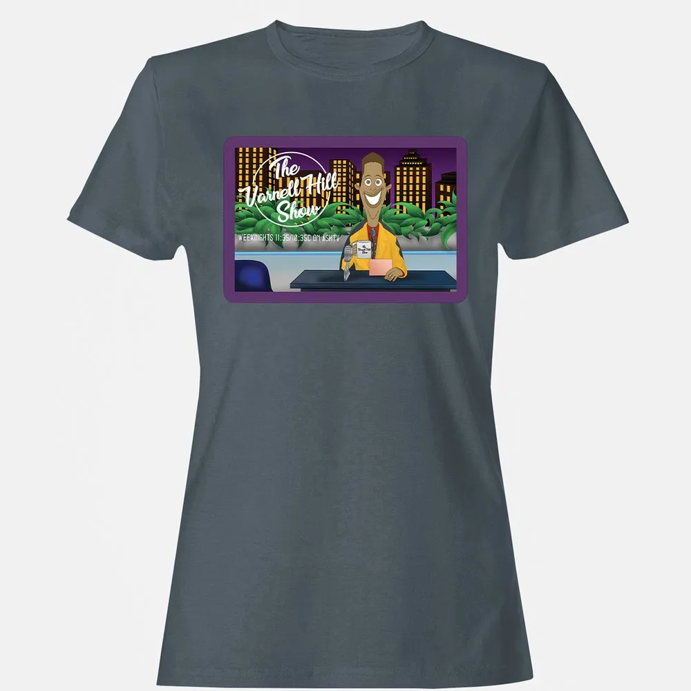 Women's T-Shirt - L6RHYBHS - Charcoal - 3
