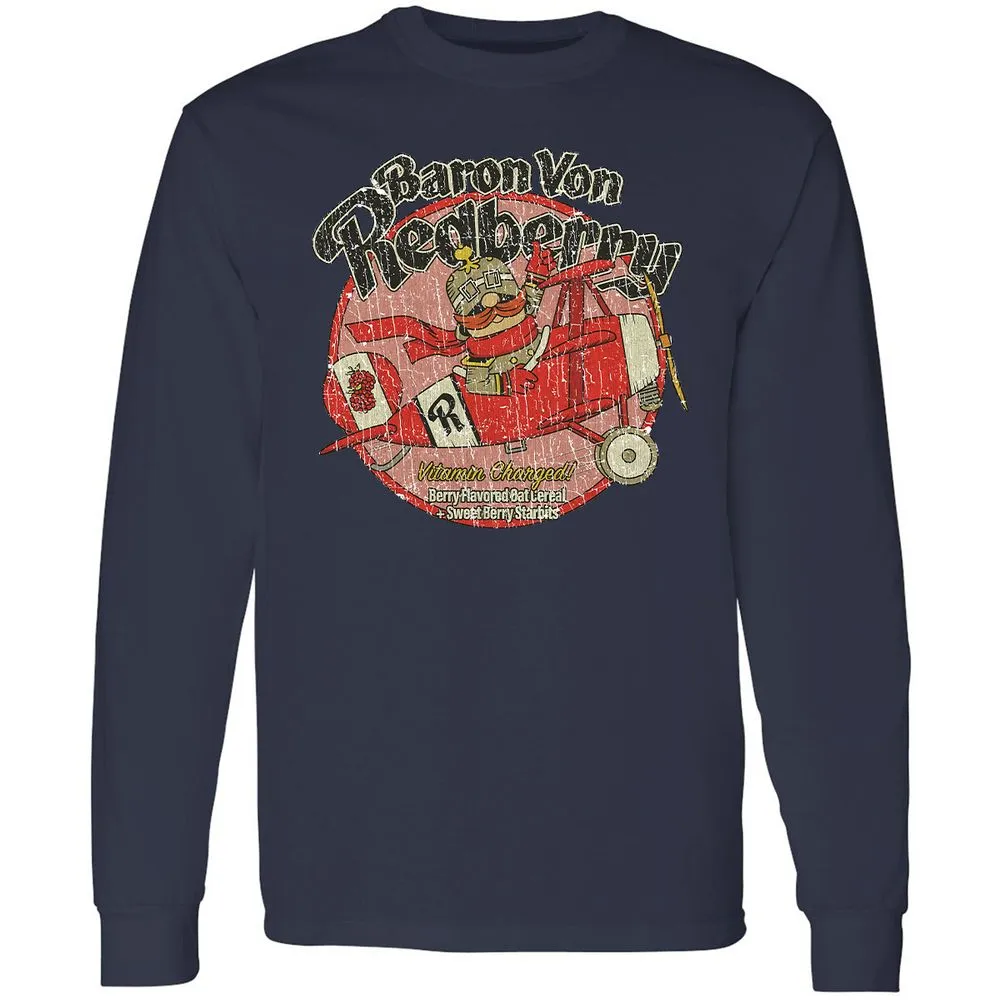 Long Sleeve T-Shirt - CTSHKN96 - Navy - 12