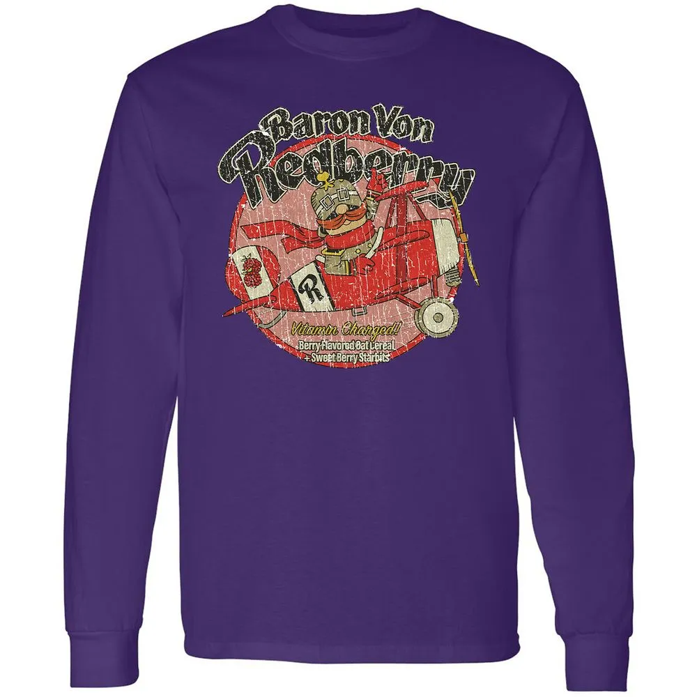 Long Sleeve T-Shirt - CTSHKN96 - Purple - 13