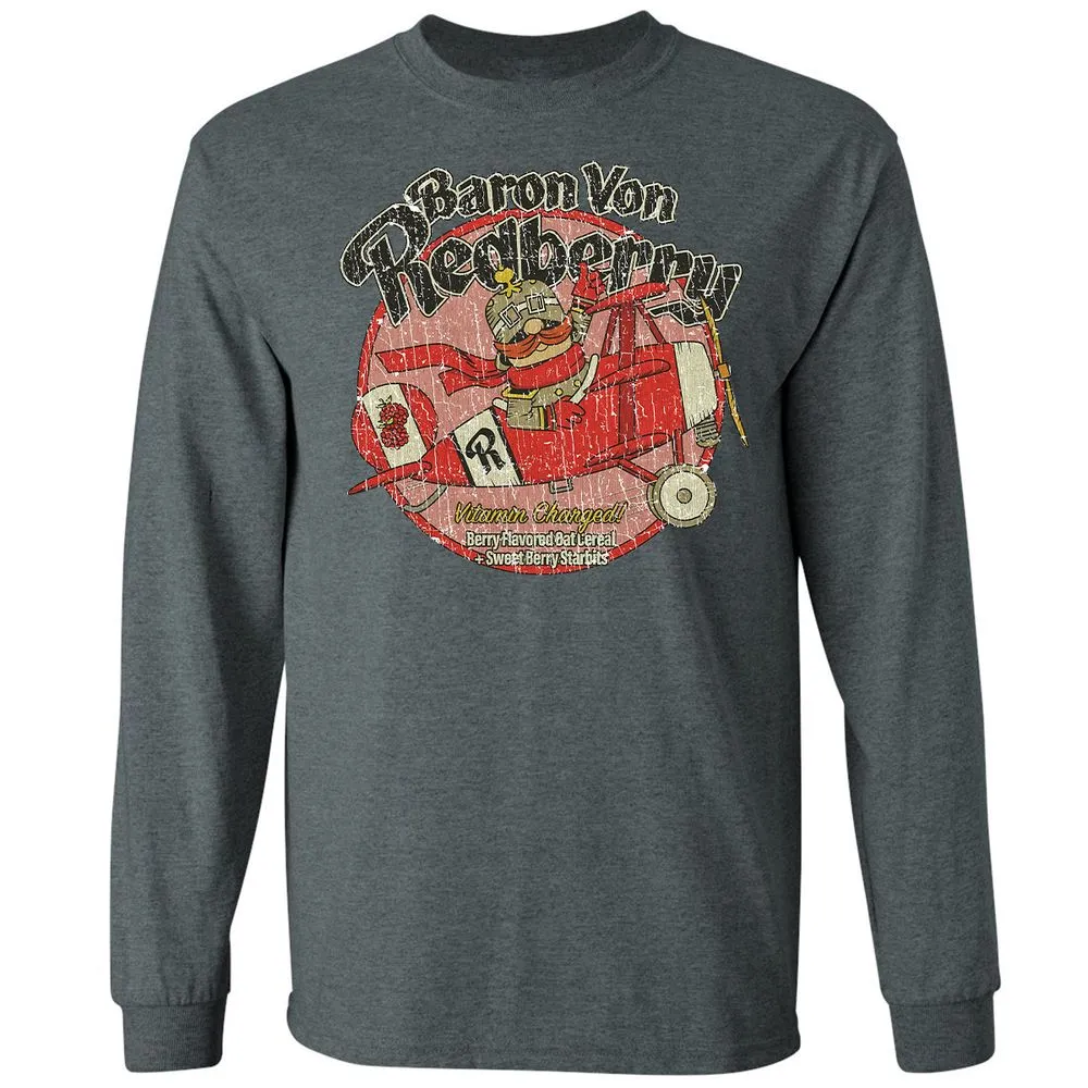 Long Sleeve T-Shirt - CTSHKN96 - Dark Heather - 15