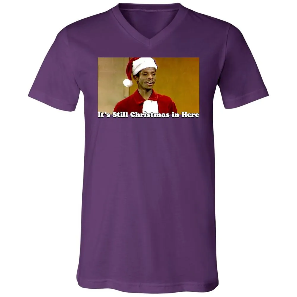 Unisex V-Neck T-Shirt - MU3BPAAB - Team Purple - 2