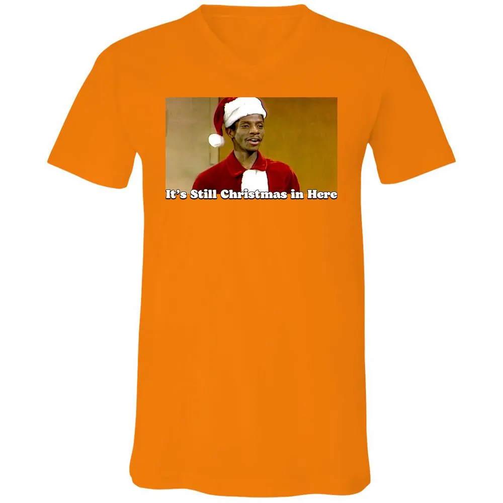 Unisex V-Neck T-Shirt - MU3BPAAB - Orange - 11