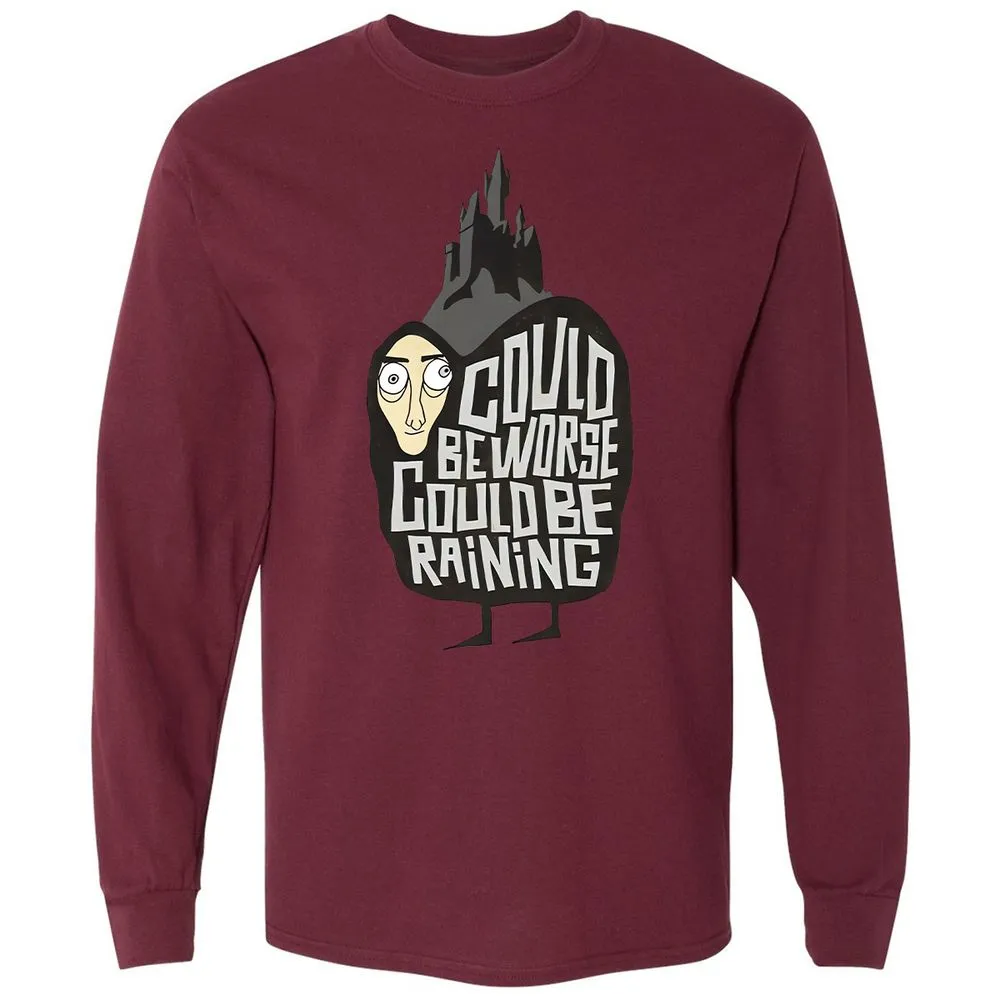 Long Sleeve T-Shirt - 4A5RDZ2T - Maroon - 11