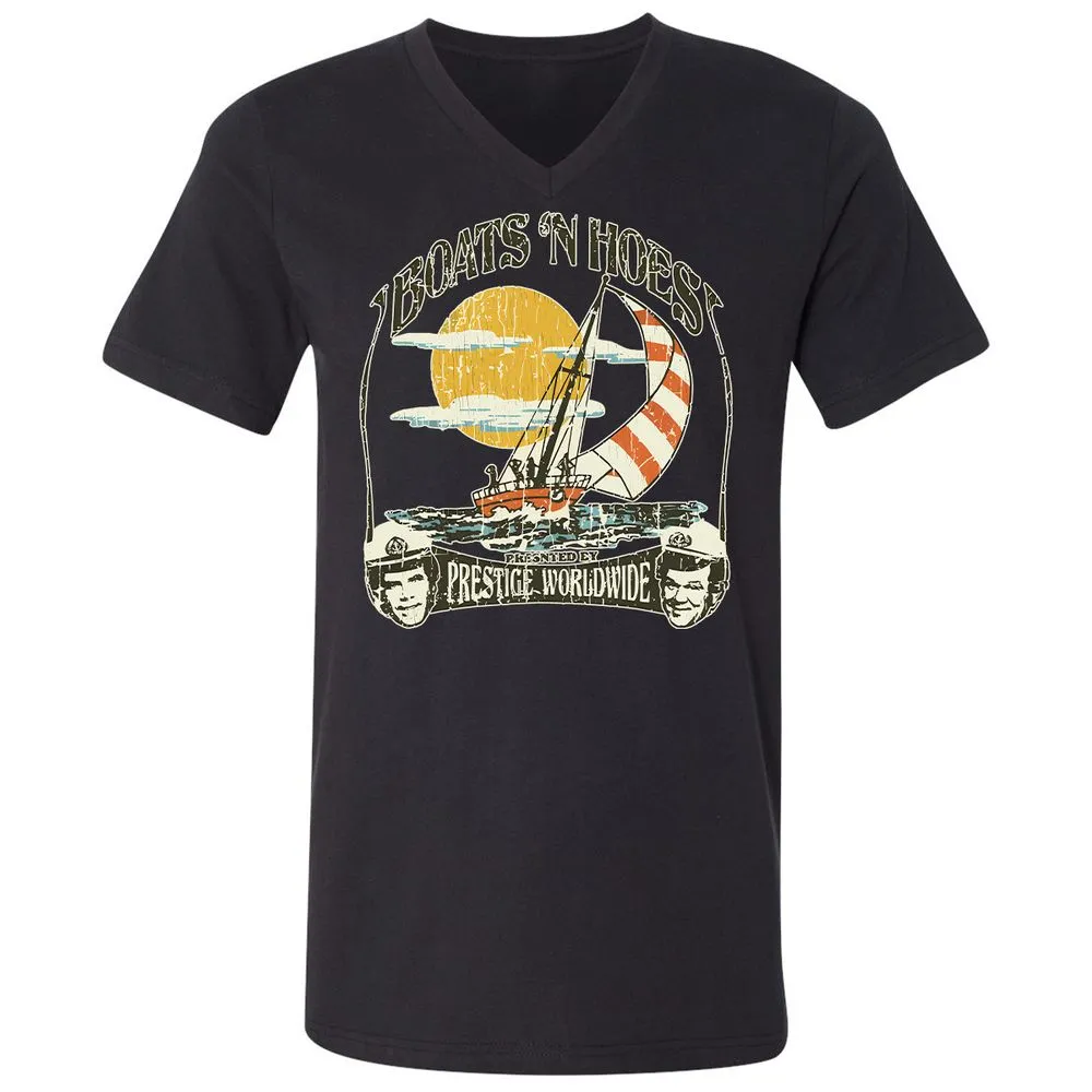 Unisex V-Neck T-Shirt - RFUMPZU4 - Black - 16