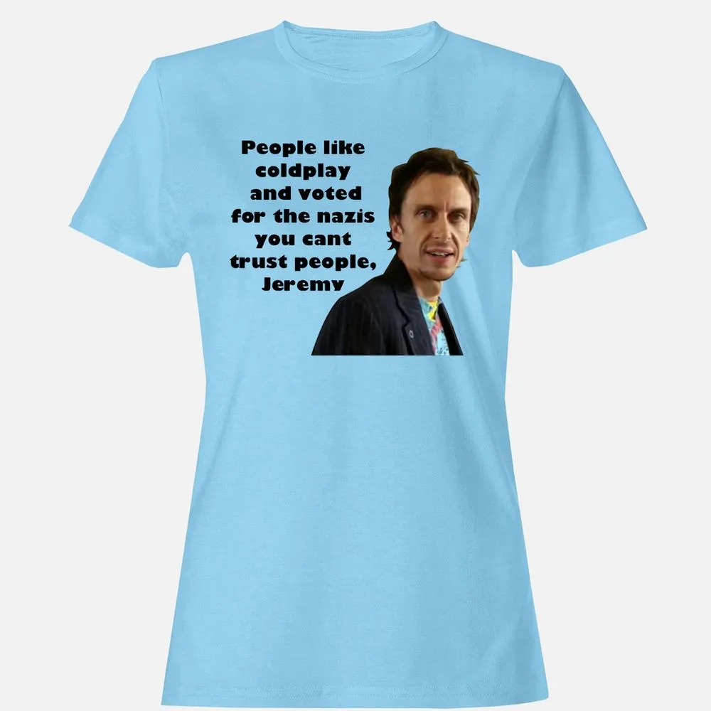 Women's T-Shirt - KS3MQVXM - Light Blue - 8