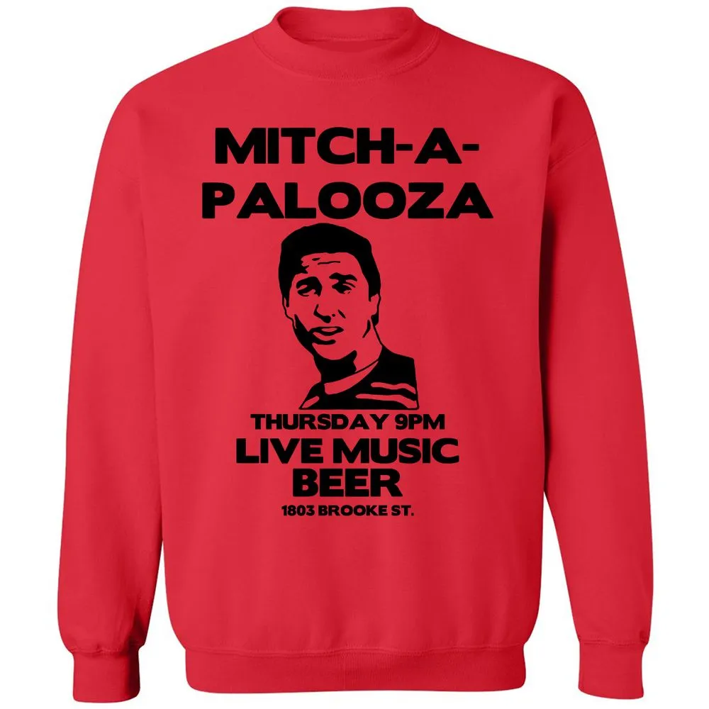 Classic Unisex Sweatshirt - GX1L6YRV - Red - 5