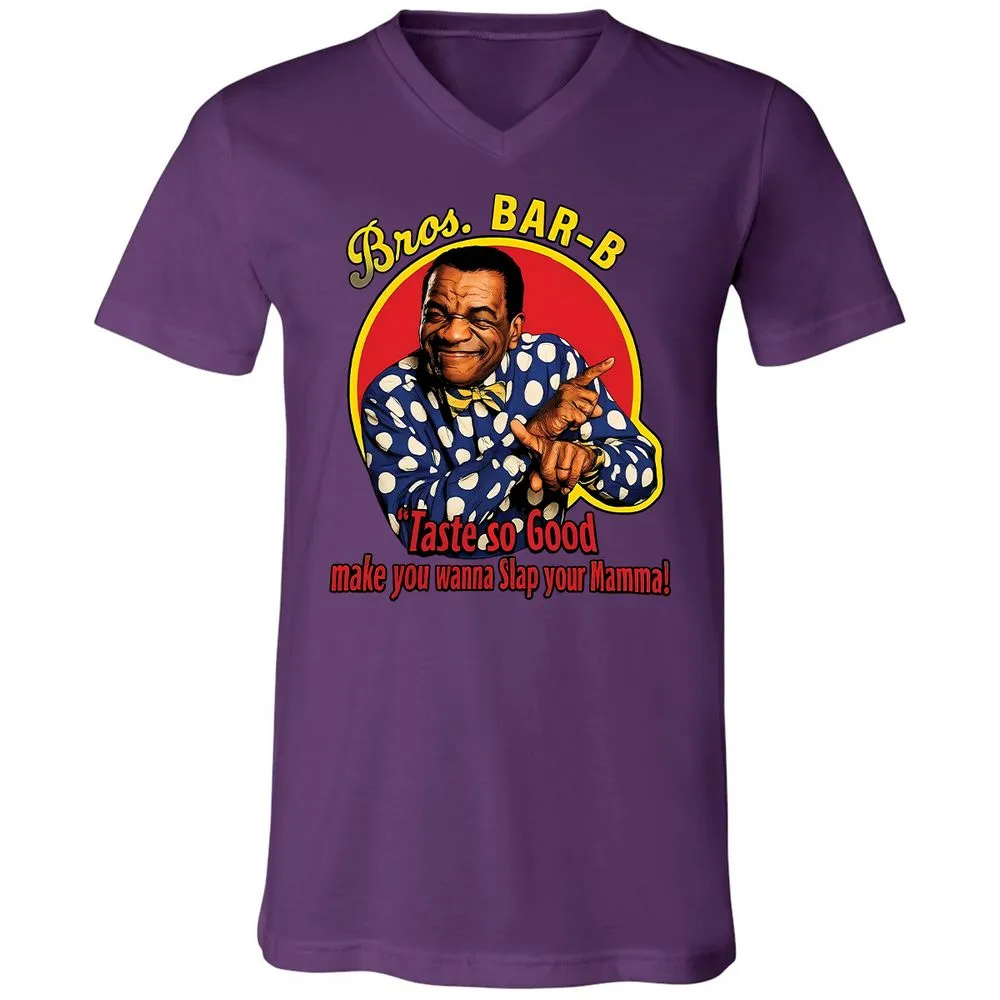 Unisex V-Neck T-Shirt - LYJW3TSN - Team Purple - 2