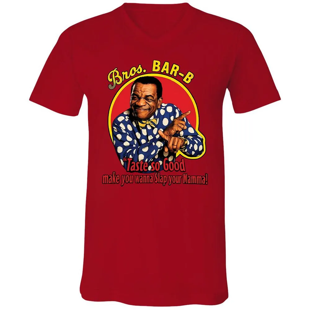 Unisex V-Neck T-Shirt - LYJW3TSN - Red - 3