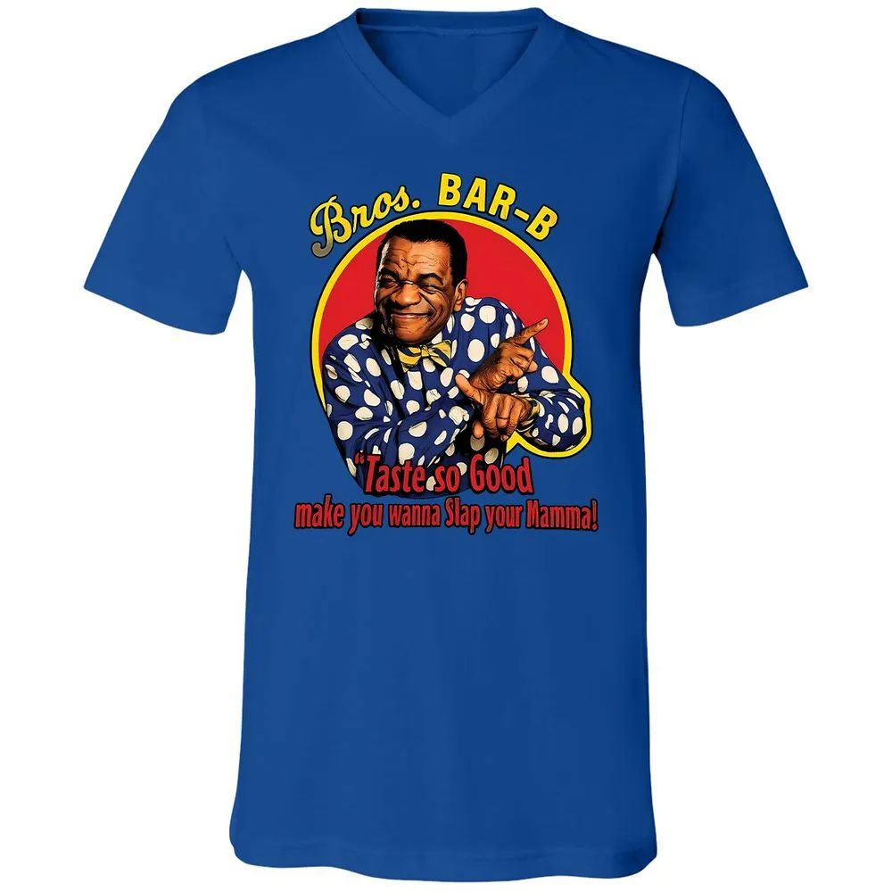 Unisex V-Neck T-Shirt - LYJW3TSN - True Royal - 4