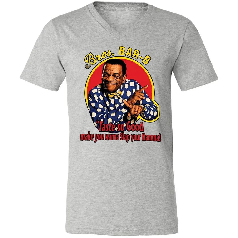 Unisex V-Neck T-Shirt - LYJW3TSN - Athletic Heather - 7