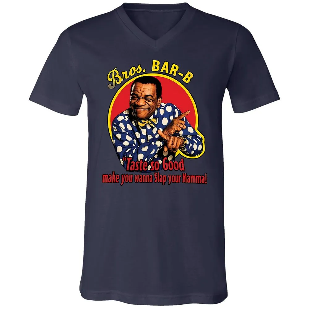Unisex V-Neck T-Shirt - LYJW3TSN - Navy - 9