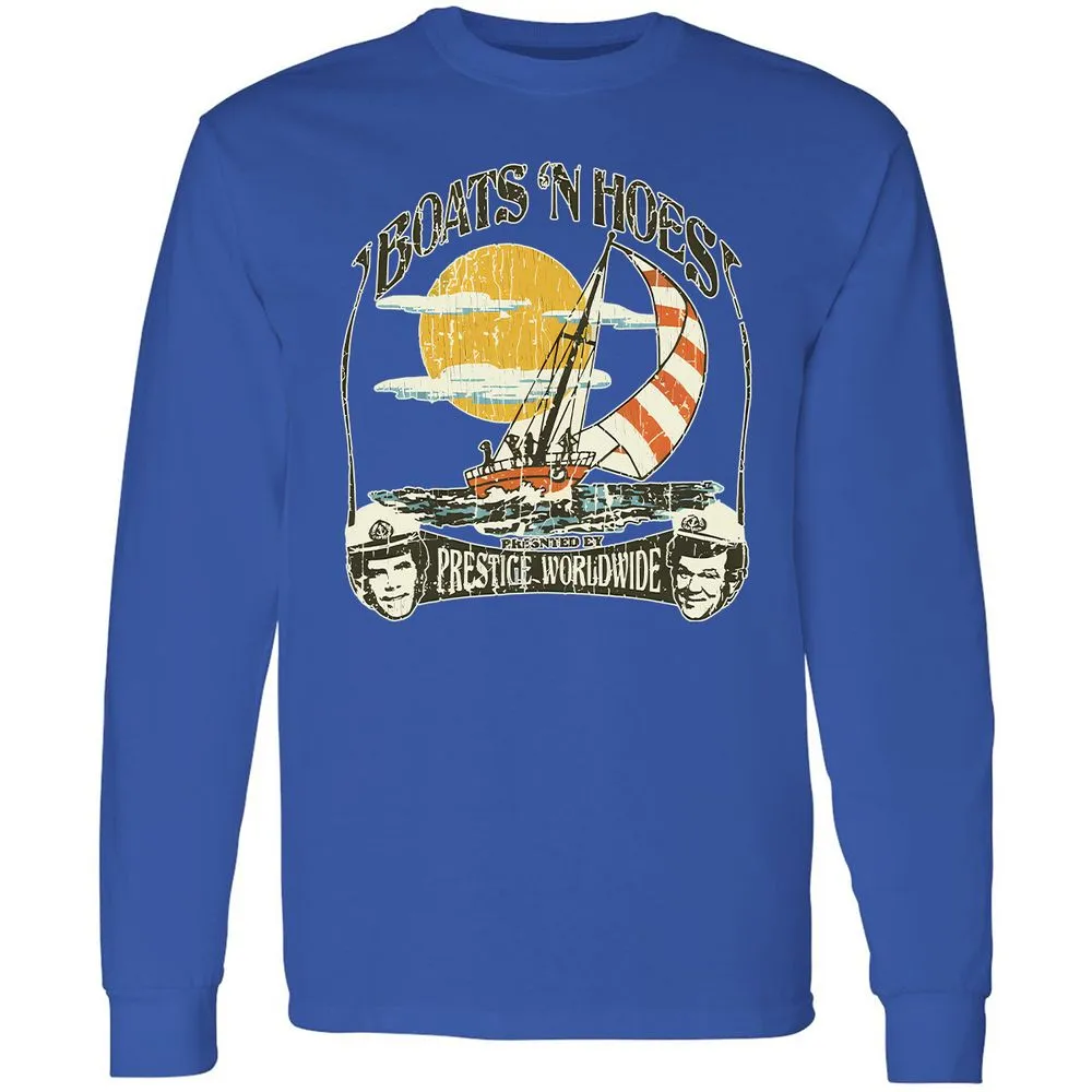 Long Sleeve T-Shirt - X3V1BWQX - Royal - 4